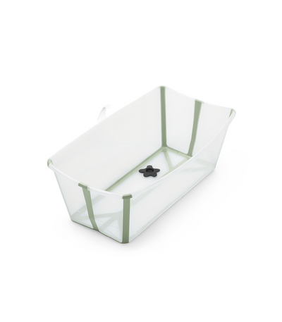 Stokke_FlexiBath_Open-Transparent-Green_400x